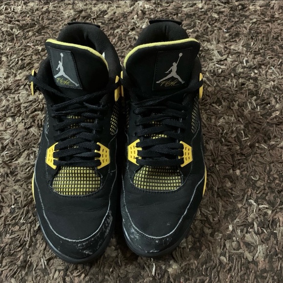 Air Jordan 4 yellow thunder - Picture 9 of 9
